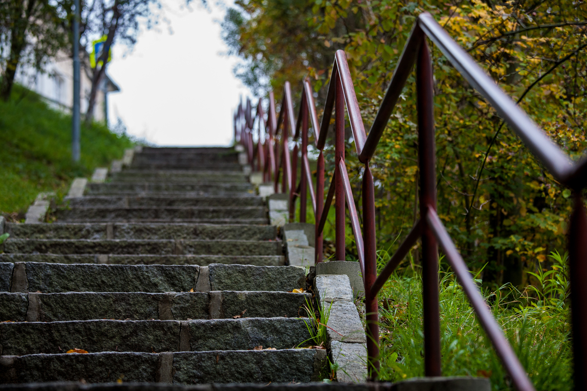 Foto-Weg-Stufen